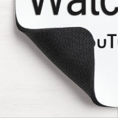 YouTubeの私を見て下さい(基本) マウスパッド (コーナー)