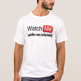 YouTubeの私を見て下さい(基本) Tシャツ