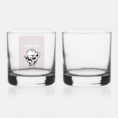 "YouTubeカウボーイスキーグラス" 🥃🤠💀 ウイスキーグラス (裏面)