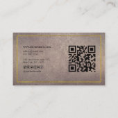 YOUTUBEチャネル広告QRコード写真 名刺 (裏面)