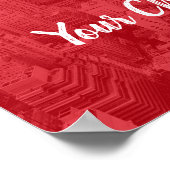 YoutubeチャンネルカスタムフォトYoutuber ポスター (角)