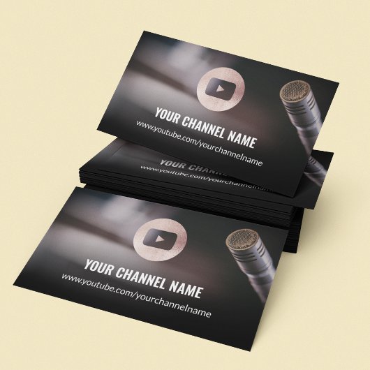 Youtubeチャンネルシックバラ金ゴールド 名刺