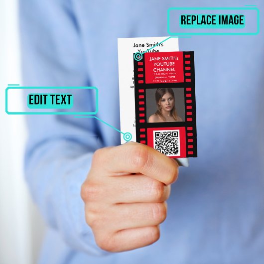 YouTubeチャンネルプロモーションカード – Film Motif 予約カード