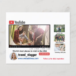 Youtubeチャンネルプロモーション チラシ