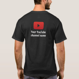 YouTubeチャンネル名、ロゴ Tシャツ