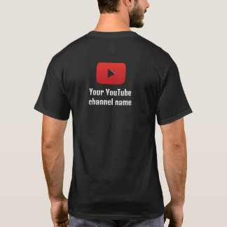 YouTubeチャンネル名、ロゴ Tシャツ