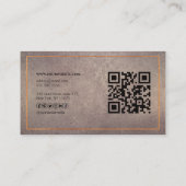 YOUTUBEチャンネル広告QRコード写真 名刺 (裏面)
