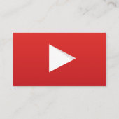 YouTubeチャンネル | プロフェッショナルユーチューバー 名刺 (裏面)