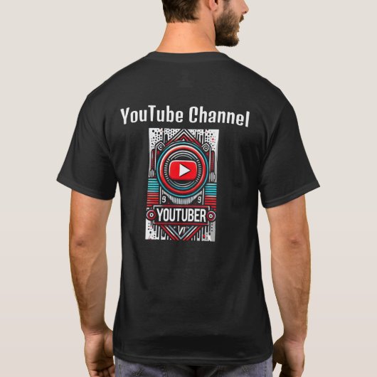 YouTubeチャンネル Tシャツ (裏面)