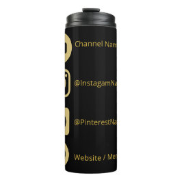 YOUTUBEチャンネルSNSはVLOGGERダークモード タンブラー