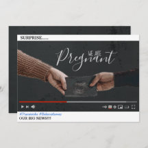 YouTubeテーマ妊娠告知カード