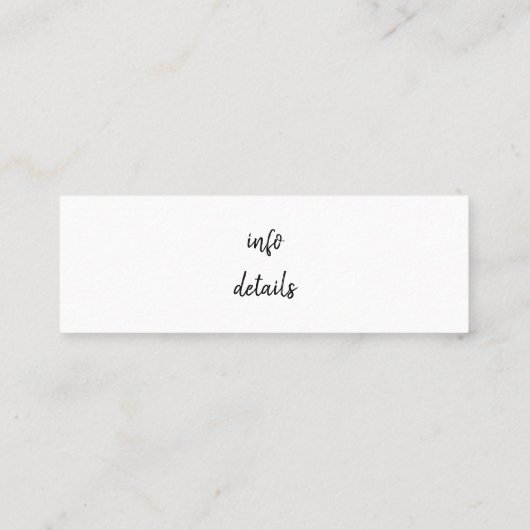 youtube名刺 スキニー名刺 (裏面)