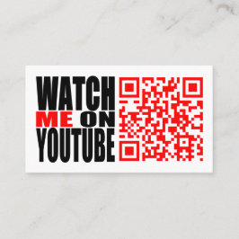YouTube |のモダンの私を見て下さい(暗い) 名刺