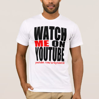 YouTube |のモダンの私を見て下さい(暗い) Tシャツ