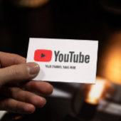 YOUTUBE クリエイター ポッドキャスター 登録 QRコード 写真 名刺