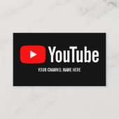 YOUTUBE クリエイター ポッドキャスター 登録 QRコード 写真 名刺 (正面)