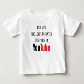 YouTube ベビーTシャツ (正面)