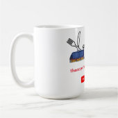 YouTube(11oz)に表示されるCop Kitchen コーヒーマグカップ (左)