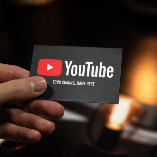 YOUTUBE CREATOR PODCASTER SUBSCRIBE QRCODE PHOTO 名刺