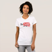 YouTube Cubano Tシャツ (正面フル)