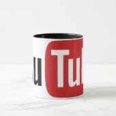 YouTube icon Mug マグカップ (中央)