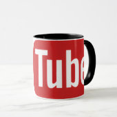 YouTube icon Mug マグカップ (正面右)