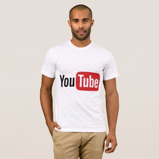 YouTube icon T-Shirt Tシャツ (正面フル)
