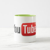 YOUTUBE MUGデザイン ツートーンマグカップ (中央)