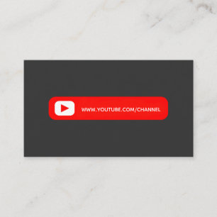 Youtube YoutuberソーシャルメディアブロージャーVloger 名刺