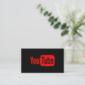 Youtube YoutuberソーシャルメディアブロージャーVloger 名刺 (スタンド正面)