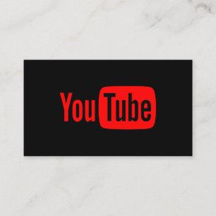Youtube YoutuberソーシャルメディアブロージャーVloger 名刺