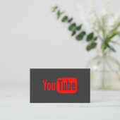 Youtube YoutuberソーシャルメディアBloger Vloger 名刺 (スタンド正面)