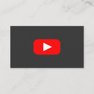 Youtube Youtuber Social Media Bloger Vloger 名刺