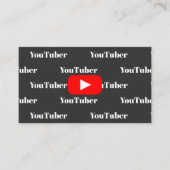 Youtube Youtuber Social Media Bloger Vloger 名刺 (正面)