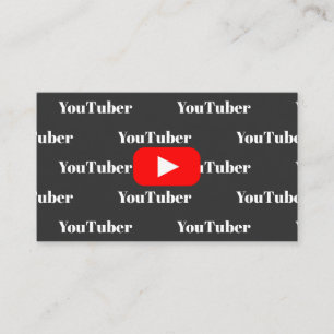 Youtube Youtuber Social Media Bloger Vloger 名刺