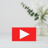 Youtube Youtuber Social Media Bloger Vloger 名刺 (スタンド正面)