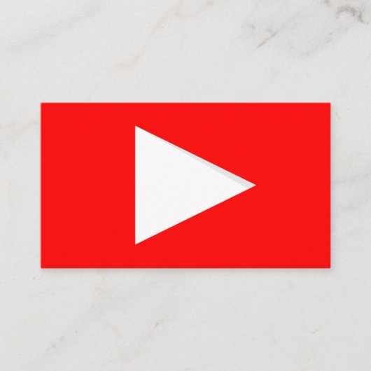 Youtube Youtuber Social Media Bloger Vloger 名刺 (正面)
