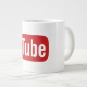 Youtuber Vlogger Youtube Channel Name Coffee Mug ジャンボコーヒーマグカップ (正面右)