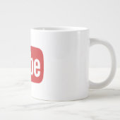 Youtuber Vlogger Youtube Channel Name Coffee Mug ジャンボコーヒーマグカップ (右)