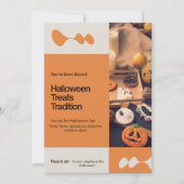 You've Been Booed custom 招待状 (正面)