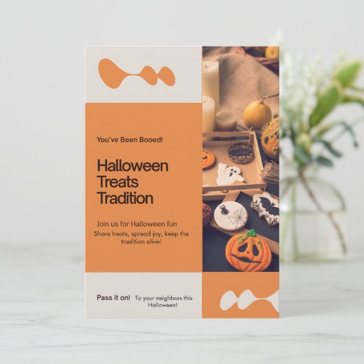 You've Been Booed custom 招待状 (スタンド正面)