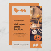 You've Been Booed custom 招待状 (正面/裏面)