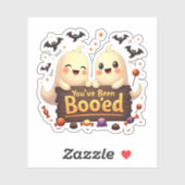 "You've Been Boo'ed" Cute Ghosts Halloween Sticker シール (シート)