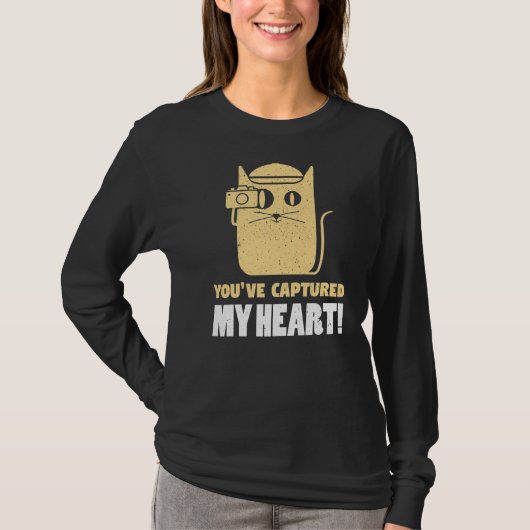 You've Captures My Heart Photography Photographer  Tシャツ (正面)