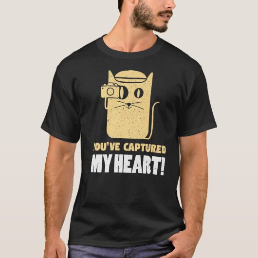 You've Captures My Heart Photography Photographer  Tシャツ (正面)