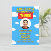 You've Got a Friend Who's 3, picture 3rd Birthday 招待状 (スタンド正面)