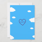 You've Got a Friend Who's 3, picture 3rd Birthday 招待状 (裏面)