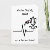 You've Got My Heart Valentine | Disc Golf カード (正面)