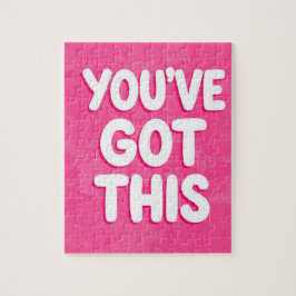 You've got this words on pink ジグソーパズル