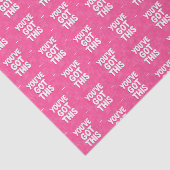 You've got this words on pink 薄葉紙 (詳細)